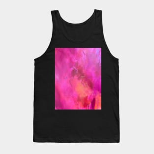 Pink abstract Tank Top